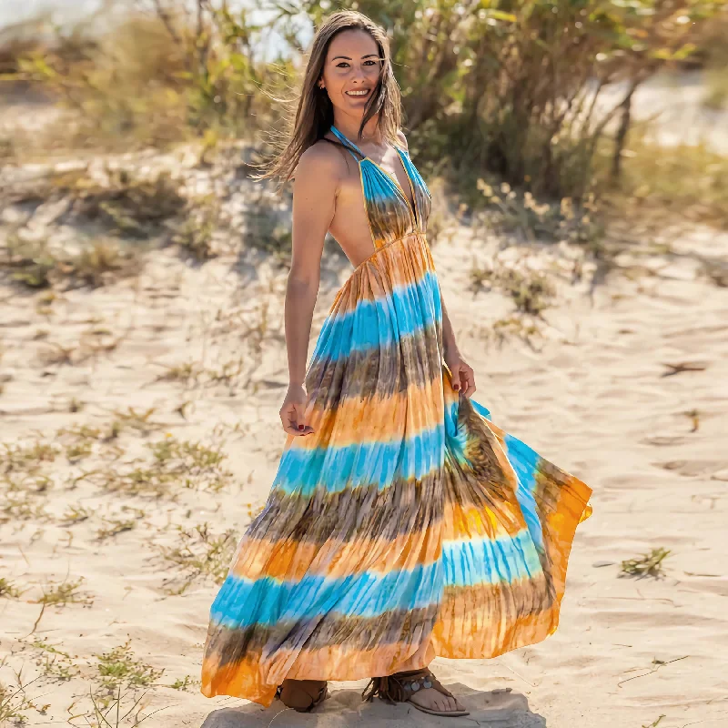 Yara Maxi Dress Cozy Cold-Shoulder Maxi Dress