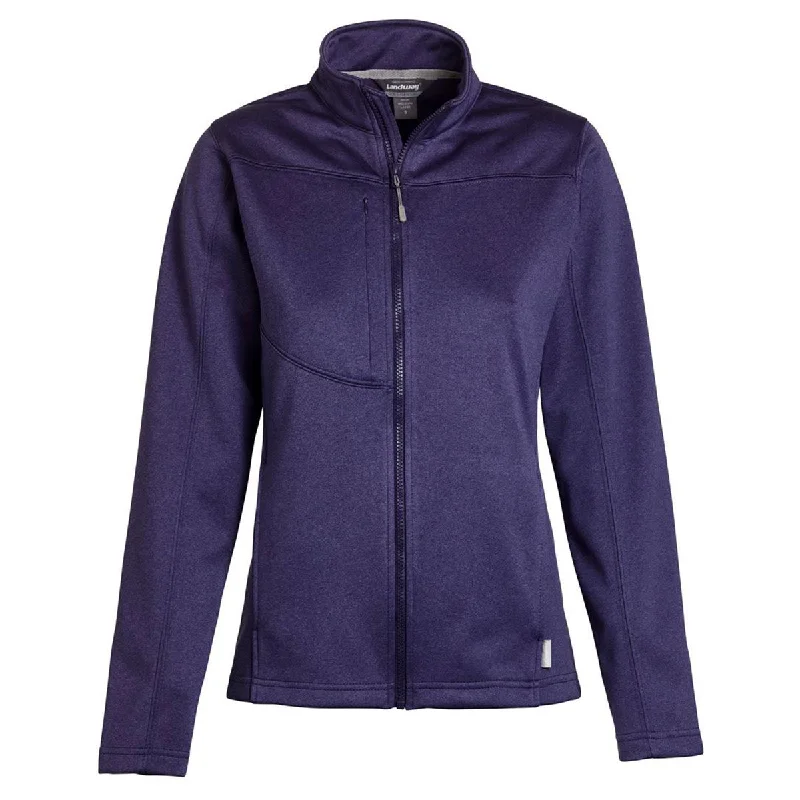 Landway Women's Heather Purple Flash Bonded Jacket Appliqued Jacket Beaded Jacket Sequined Jacket
