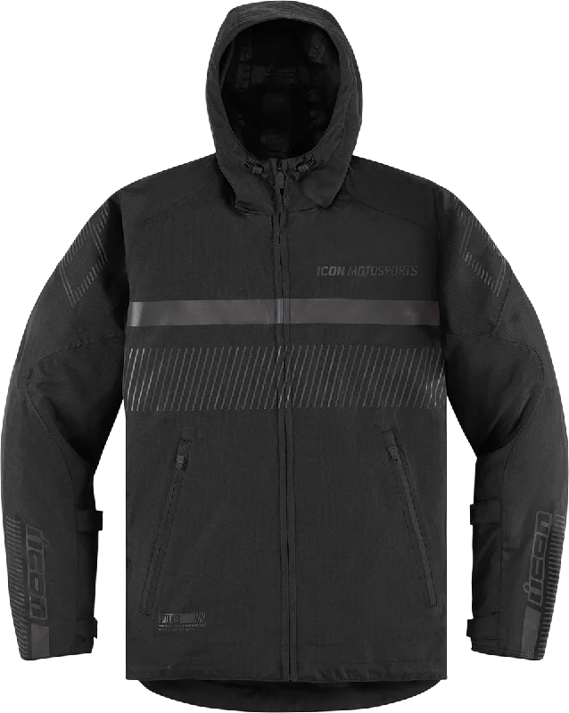 ICON Women’s PDX3™ Jacket - Black - XS 2822-1453 Anorak Shell Jacket Lightweight Jacket