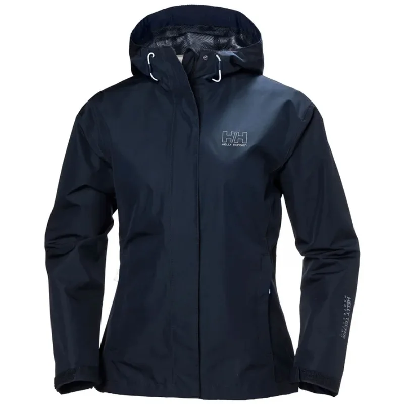 Helly Hansen Women's Navy Seven J Jacket Nylon Fabric Polyester Fabric Spandex Fabric