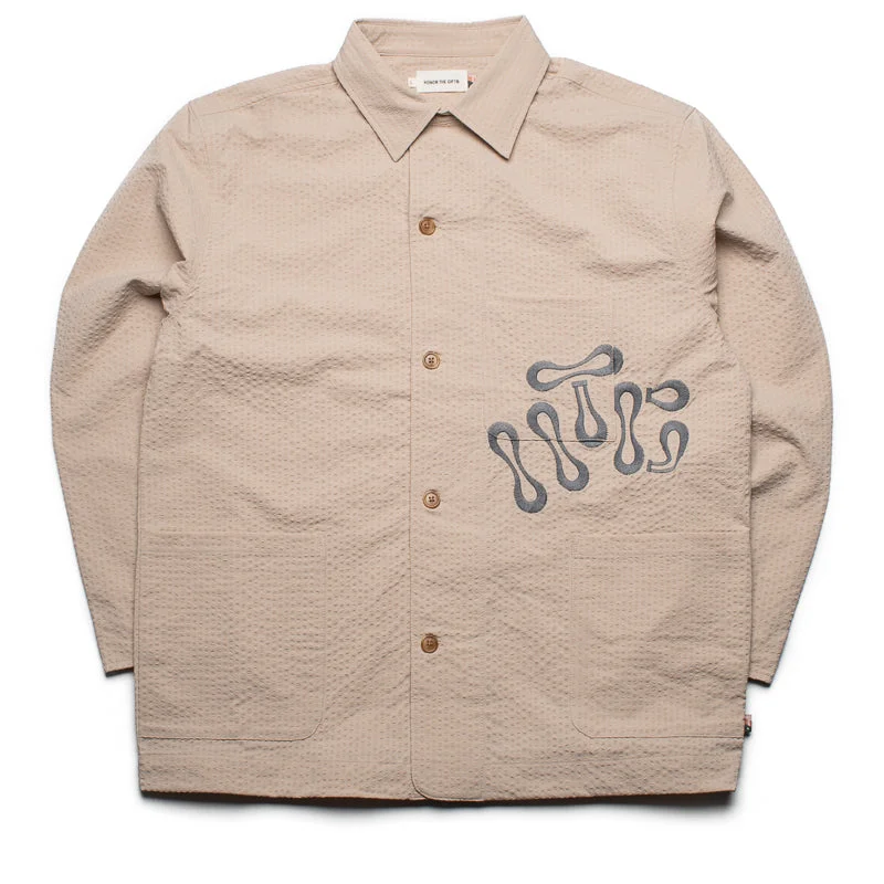 Honor The Gift Light Jacket - Tan Cardigan Sweater Pullover