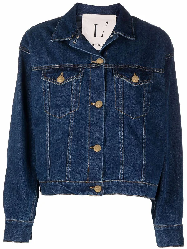 L'AUTRE CHOSE classic denim jacket Toggled Jacket Drawstring Jacket Belted Jacket