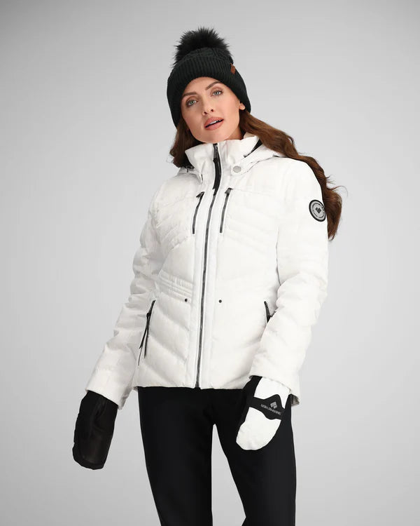 Obermeyer Women's Devon Down Jacket Fleece Fabric Down Fabric Feather Fabric