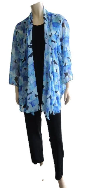 Party Girl Chiffon Jacket Striped Jacket Polka Dot Jacket Floral Jacket