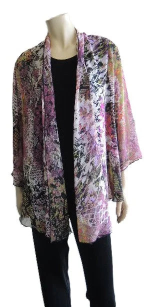 Party Girl Chiffon Jacket Bomber Jacket Anorak Windbreaker
