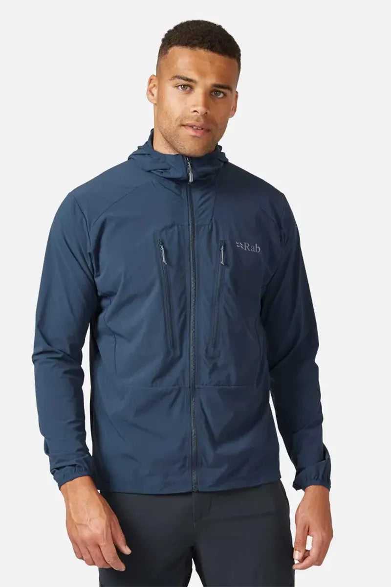 RAB Mens Borealis Jacket Nylon Jacket Polyester Jacket Spandex Jacket