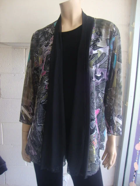 Shelz Mesh Jacket Lace Jacket Ribbed Jacket Sequined Jacket
