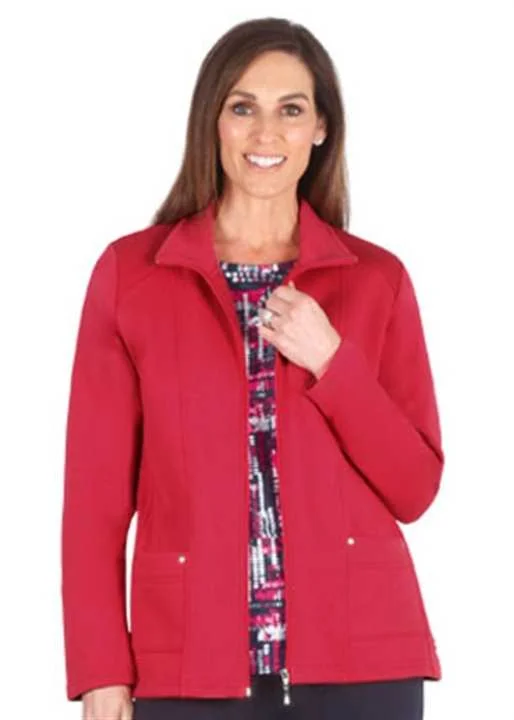 Sportswave Fleecy Lined Jacket Striped Jacket Polka Dot Jacket Floral Jacket