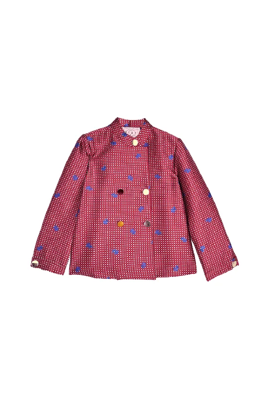 Swell Jacket - Gingham et Rose Herringbone Jacket Houndstooth Jacket Plaid Jacket