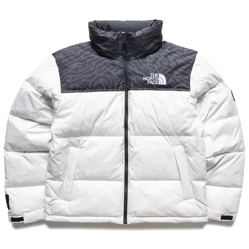 The North Face 1996 Retro Nuptse Jacket - White Dune/Black Satin Jacket Silk Jacket Chiffon Jacket The North Face 1996 Retro Nuptse Jacket - White Dune/Black Satin Jacket Silk Jacket Chiffon Jacket