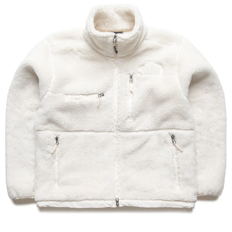 The North Face Denali X Jacket - White Dune Mesh Jacket Canvas Jacket Denim Jacket