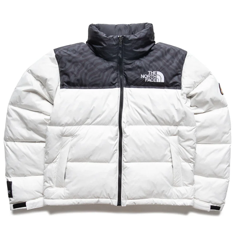 Women's The North Face 1996 Retro Nuptse Jacket - White Dune/Black Herringbone Jacket Checkered Jacket Solid Jacket Women's The North Face 1996 Retro Nuptse Jacket - White Dune/Black Herringbone Jacket Checkered Jacket Solid Jacket
