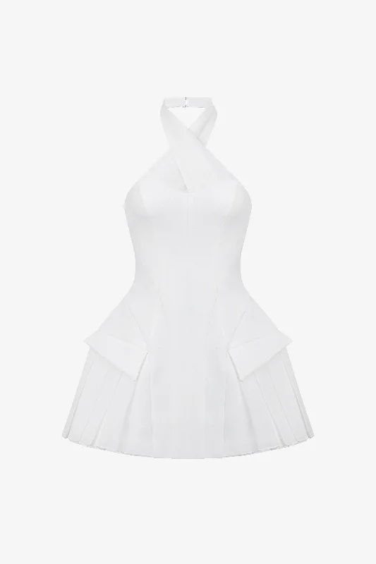Amelie Mini Dress Comfortable Linen Mini Dress