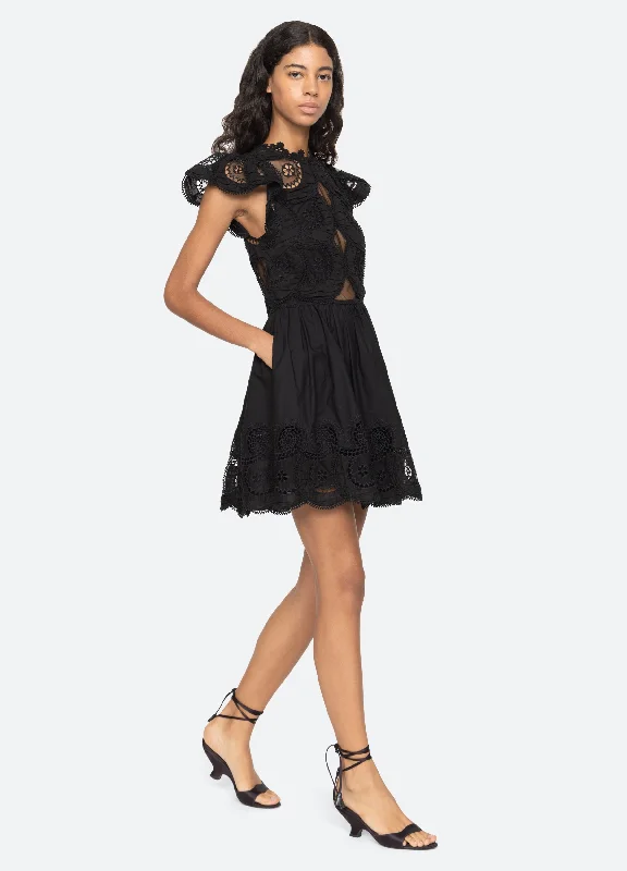 Drea Mini Dress Cozy Ruched Mini Dress