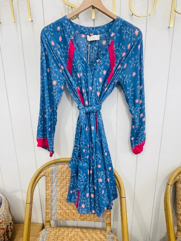 Fiore Mini Dress Trendy Floral Mini Dress