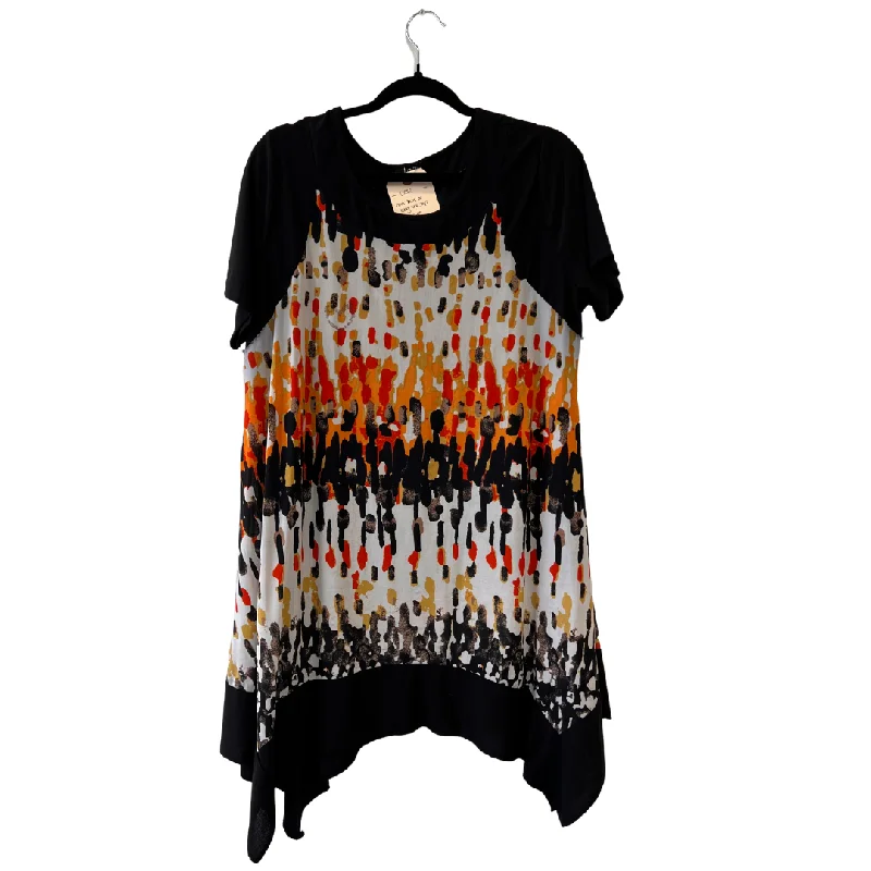 patterned mini dress - XL Trendy Denim Mini Dress