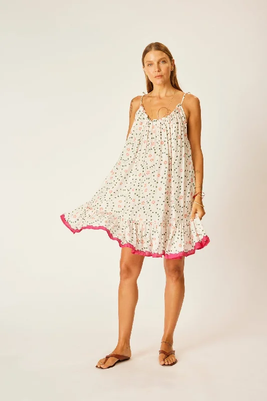Jerusha Mini Dress Stylish Short Sleeve Mini Dress