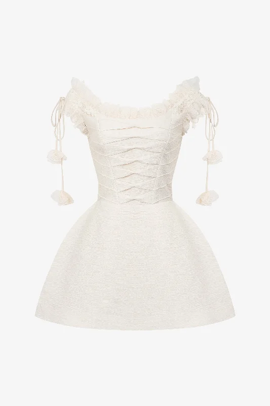 Marcy Mini Dress Fashionable Boho-Chic Mini Dress