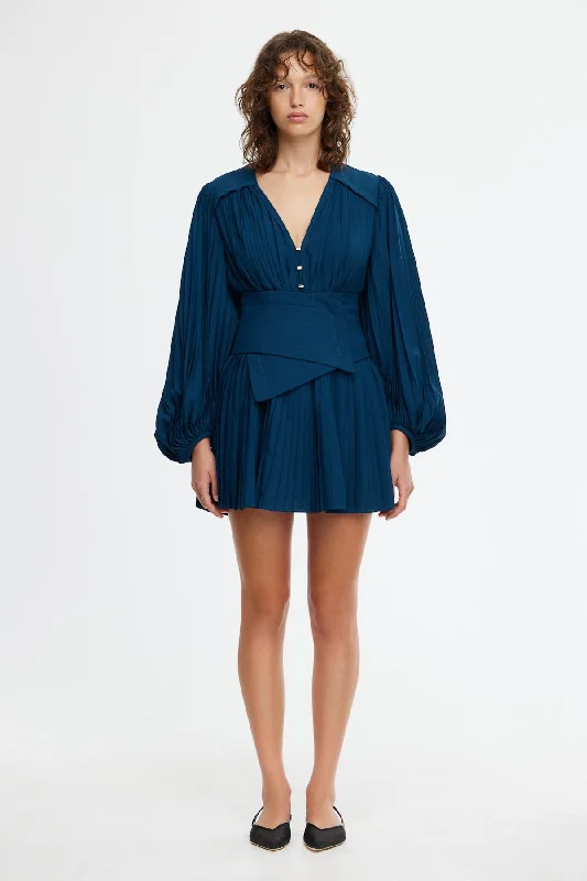 RHODES MINI DRESS Trendy Denim Mini Dress