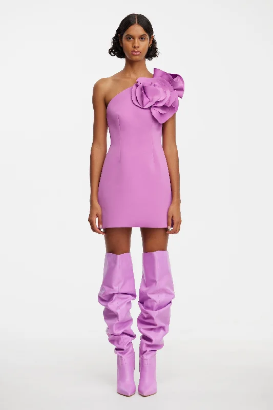 TURFLEA MINI DRESS Stylish Short-Sleeve Mini Dress