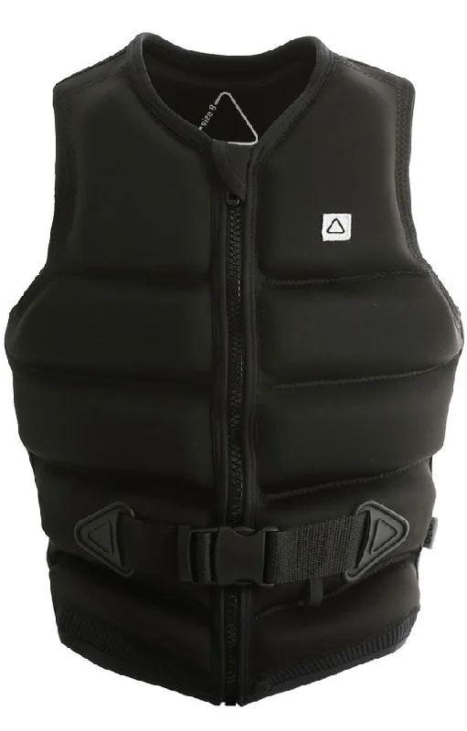 Follow Primary Life Jacket - Black Front Pockets Side Pockets Patch Pockets