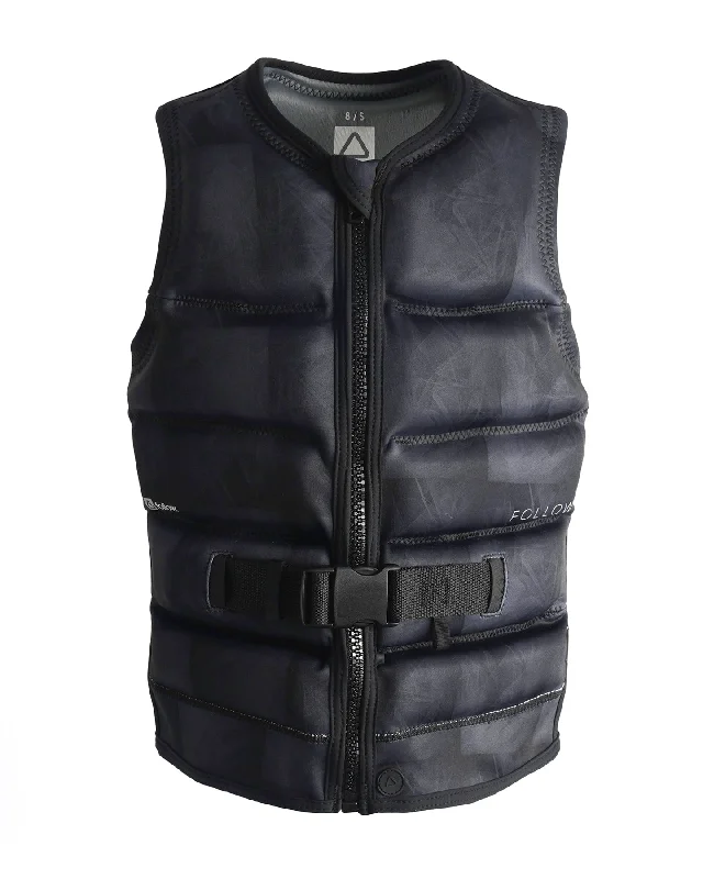 Follow Order Life Jacket - Charcoal Insulated Jacket Fitted Jacket Loose Jacket