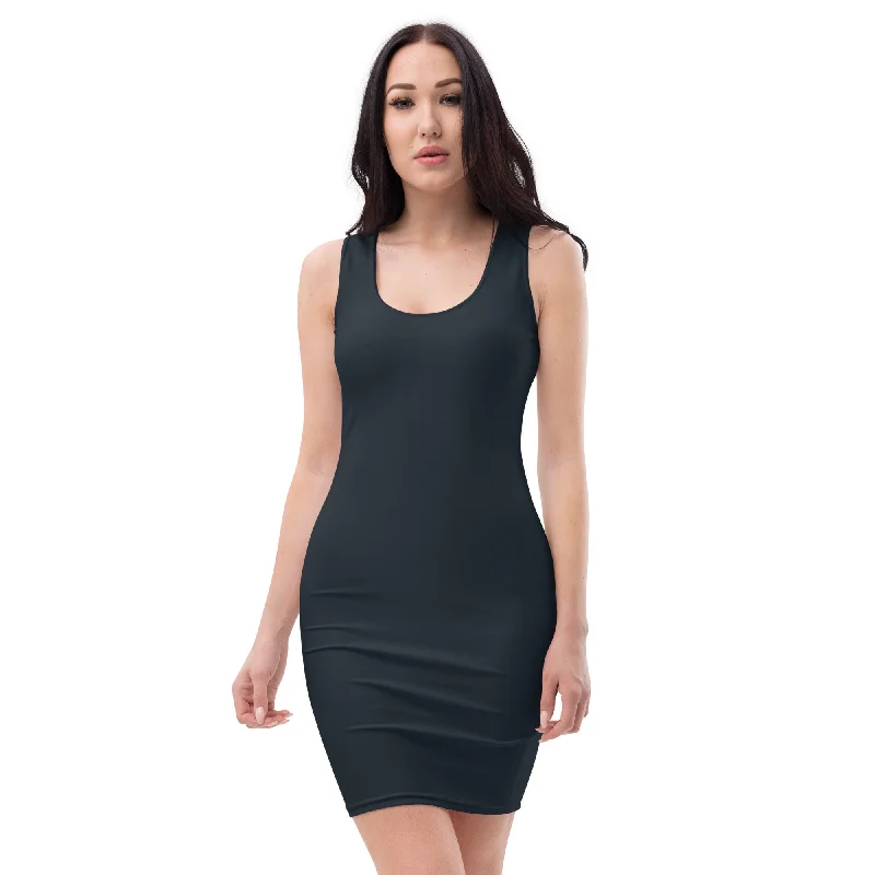 Elegance in Black Classic Fitted Dress Mini Dress, lioness-love Stylish Ruffle Mini Dress