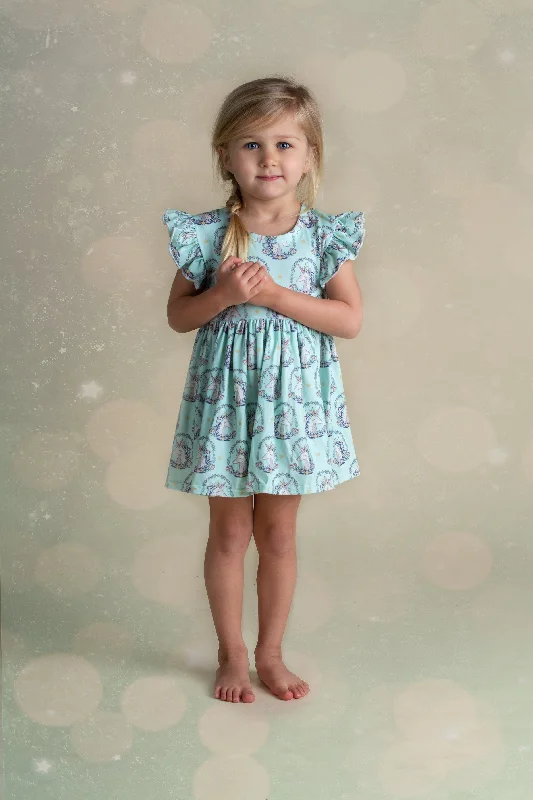 Adeline Dress - Fairytale Unicorn