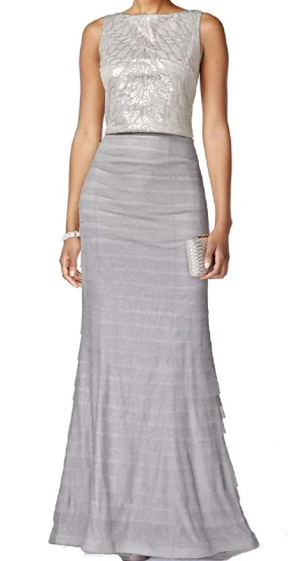 Adrianna Papell - Embellished Tiered Two Piece Dress 81928040SC