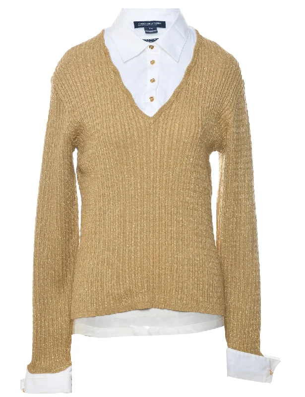 Jones New York Jumper - M Boxy Sweater Fitted Sweater A-Line