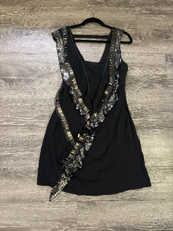 Karen Millen Silk Embellished Dress - Size 8