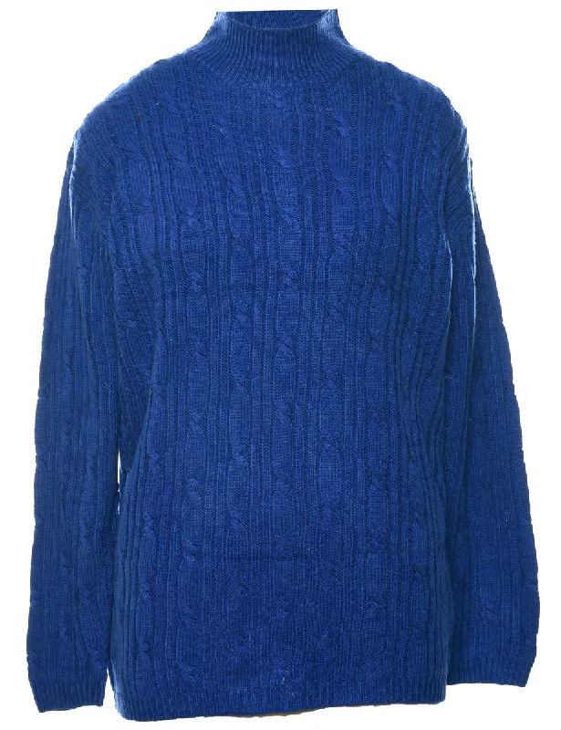 Karen Scott Jumper - L Jersey Fabric Tulle Fabric Batik Fabric