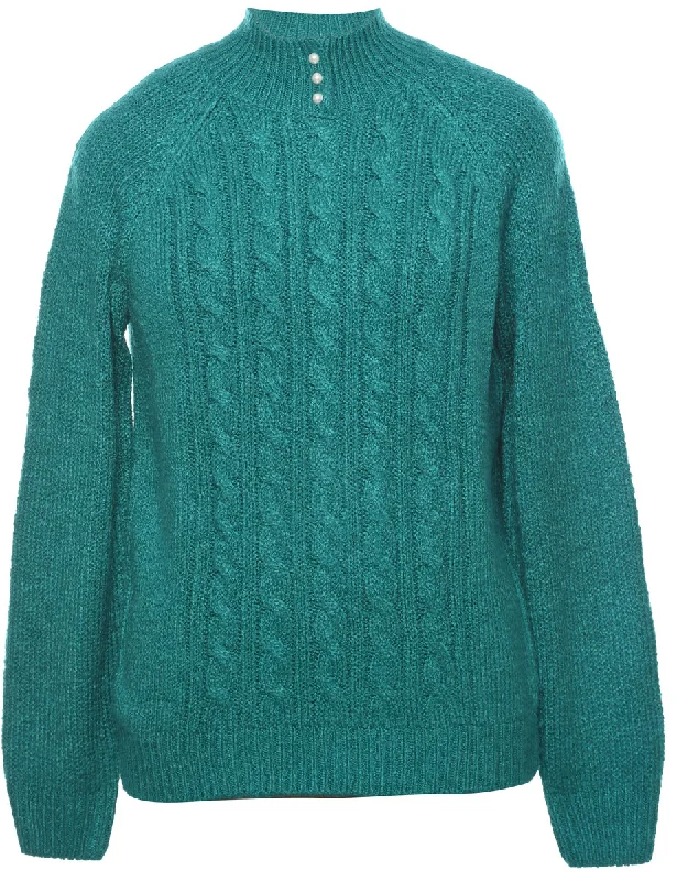 Karen Scott Jumper - M Wool Sweater Cotton Sweater Cashmere Sweater