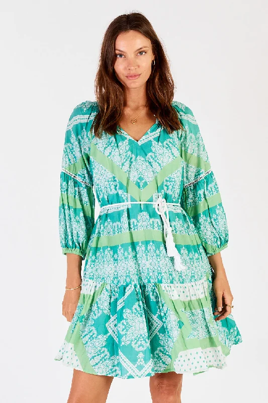 LulaSoul Bandana Dress Sea