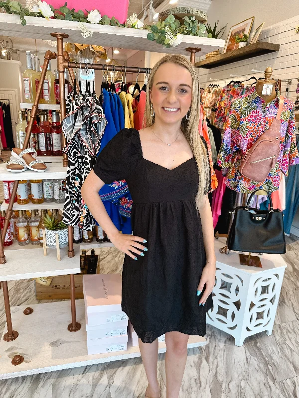 Next Chapter Sweetheart Black Dress