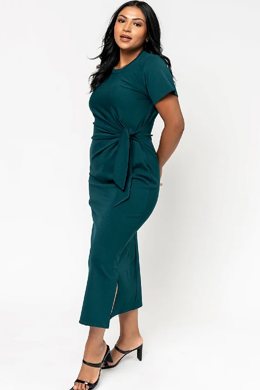 Mila Dress in Forest