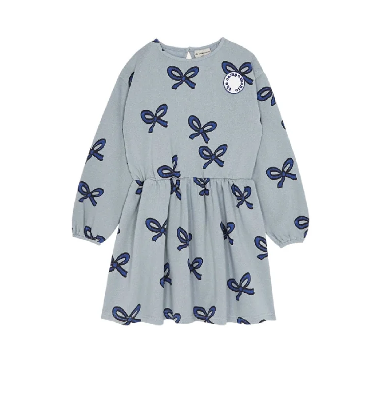 THE CAMPAMENTO BLUE BOW DRESS