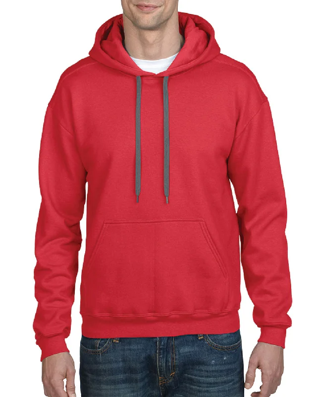 Unisex Gildan Fleece Hoody Hoodie with Stripes Bold Sporty
