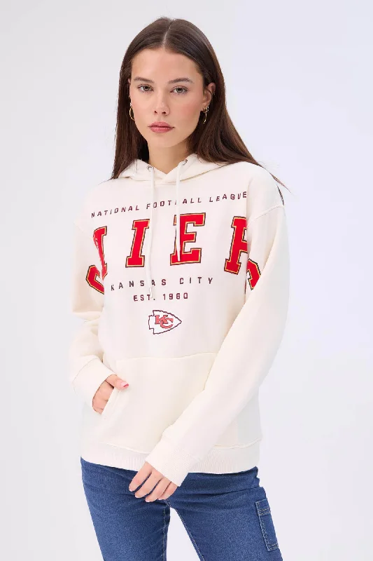 Kansas City Chiefs Graphic Hoodie Hoodie with Lining Warm Insulated