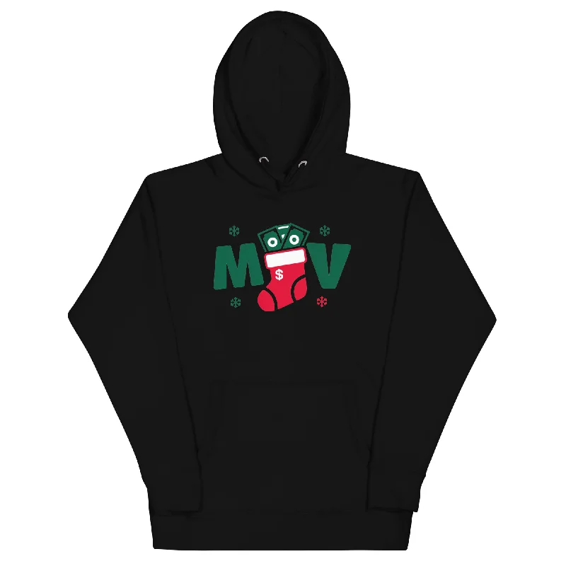 All I Want Is Millions For Christmas Hoodie Hoodie with Mesh Breathable Sporty