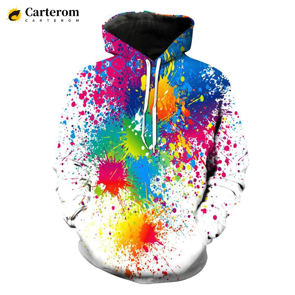 CARTEROM Colorful Hoodie Hoodie with Slim Fit Tailored Modern