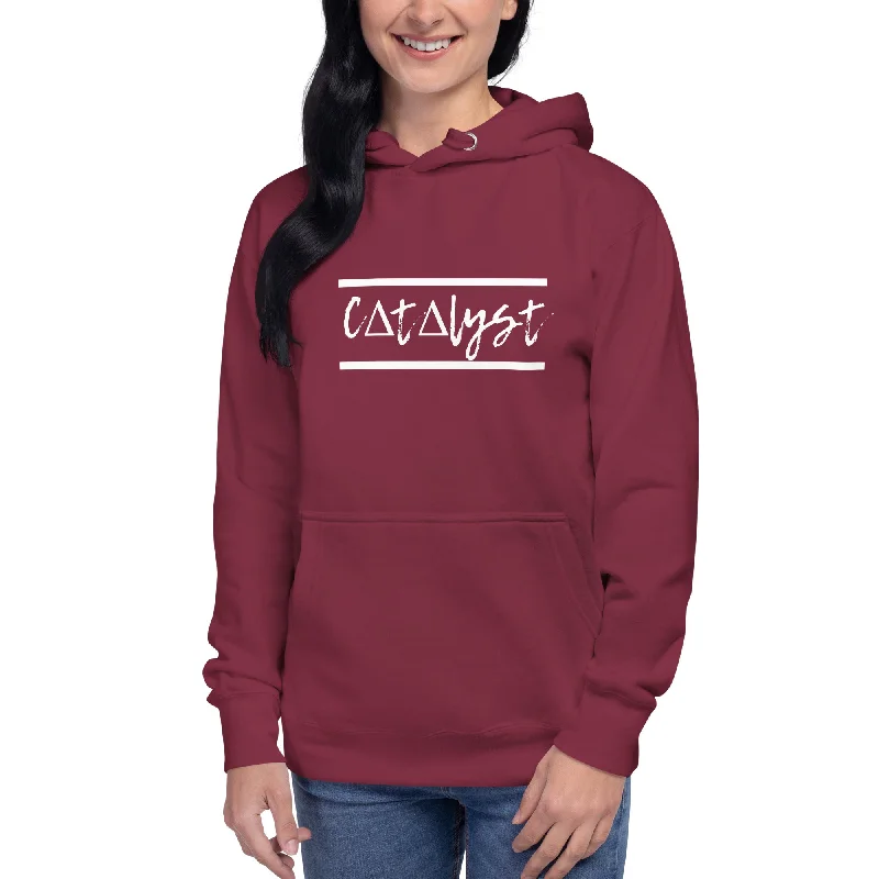 Catalyst Unisex Hoodie Hoodie with Toggle Buttons Decorative Unique