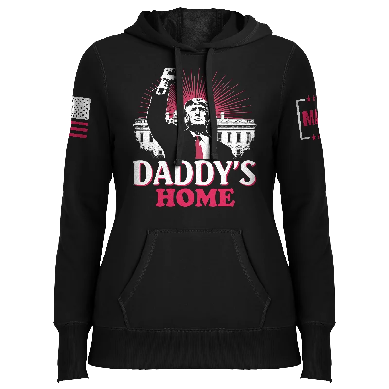 Daddy's Home 5 Ladies Hoodie Hoodie with Fur Luxurious Winter