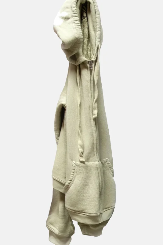 Superfluff LUX Zip Hoodie Chamois Hoodie with Velcro Closure Adjustable Secure