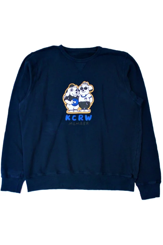 K-Crew Member Sweatshirt Hoodie with Pattern Geometric Abstract