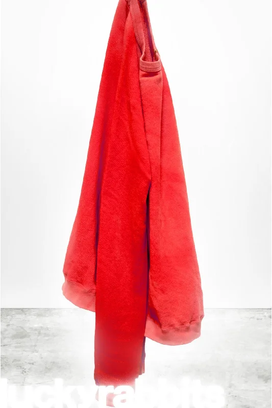 FREECITY Lucky Rabbit Sweatshirt in Hotred Rabbit Hoodie with Earth Tones Natural Calm
