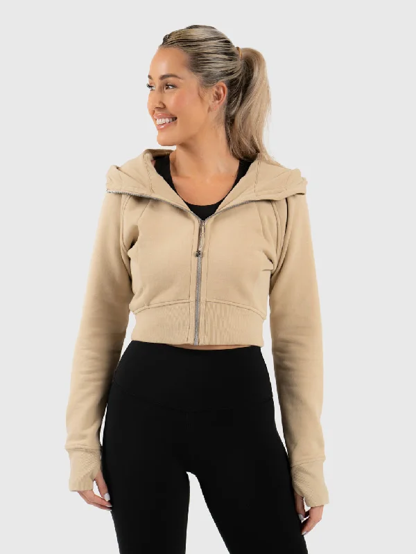 LULULEMON TRENCH SCUBA FULL ZIP HOODIE Hoodie with Relaxed Fit Easy Casual