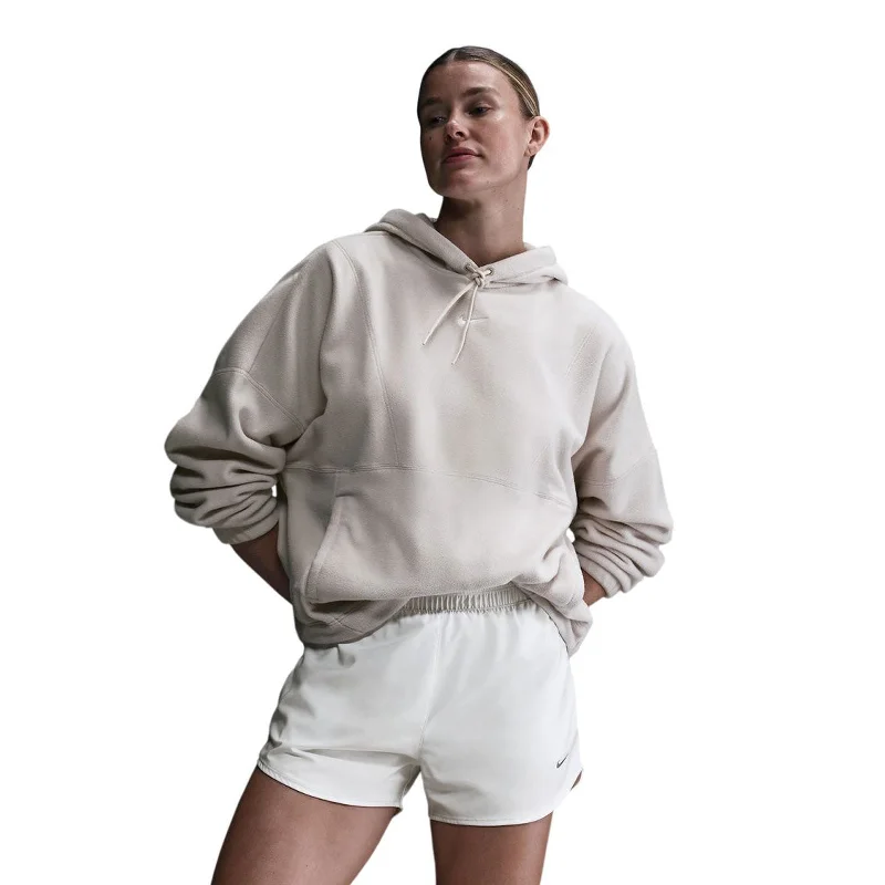 Nike One Women's Oversized Therma-FIT Pullover Fleece Hoodie Hoodie with Zipper Versatile Modern