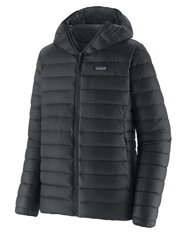 Patagonia Down Sweater Hoodie - Black Hoodie with Oversized Fit Loose Comfortable