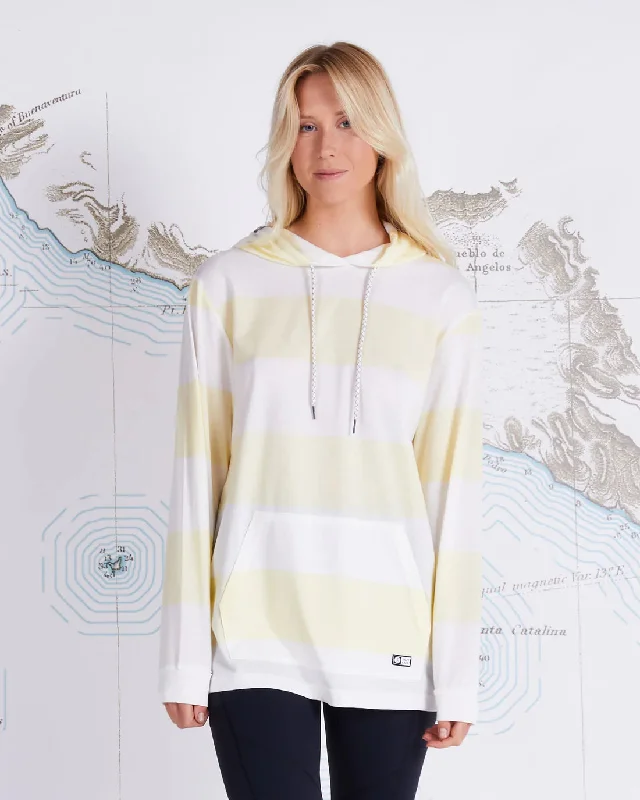 Salty Crew Top Water Mid Weight Hoody Hoodie with High-Low Hem Asymmetrical Trendy